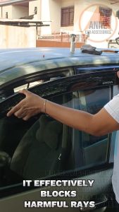 Rain Gutter Rain Visor / Toyota Innova V G J E August 2016 2017 2018 2019 2020 2021 2022 2023 2024 2025 Car Accessories / Visor Accessory / Innova Accessories  Injection Type OEM