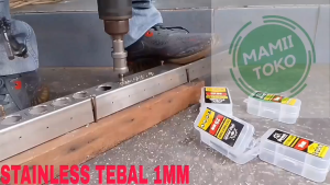 Tjap Mata hole saw TCT 28mm Bor pelubang baja stainless besi alumunium