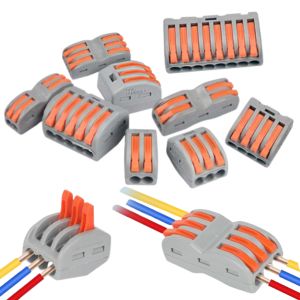 ALAT PENYAMBUNG KABEL LISTRIK MODEL JEPIT SAMBUNGAN KONEKTOR KABEL CEPAT PCT TERMINAL BLOCK CMK