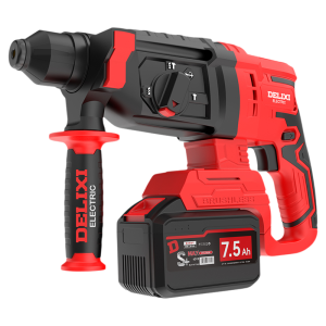 DELIXI Electric | Charging Cordless Hammer Drill Concrete Lithium Power