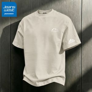 Jeanswest | Áo Thun Tay Ngắn Mùa Hè Cotton