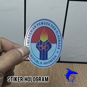 MENPORA STIKER MENPORA MENTRI PEMUDA DAN OLAHRAGA STIKER HOLOGRAM