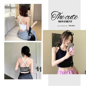 KDAShop Hothit เสื้อแขนกุดลายทางแฟชั่น ผ้าเนื้อดีใส่สบายมาก ลุคไหนก็ไม่โป๊ะ ใส่แล้วเข้ารูปสวย โทนสีสุภาพ สำหรับเทศกาล ผู้ชายและหญิง ู่ใกล้ที่นี่