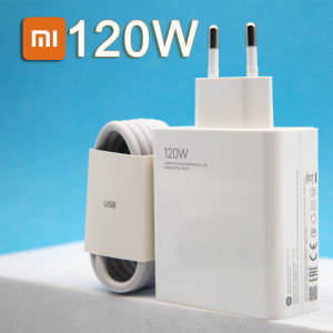 Original Xiaomi 120W HyperCharge Turbo Fast Charger EU Adapter with 6A Cable for Mi 12 Lite/11T Pro/12 Ultra/Mix 4/Redmi K50