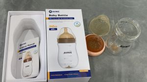 Dr.isla baby bottle Dot Bayi Botol Glass 160ml dan 240ml Anti Kolik Botol Wide Neck Newborn BPA Free AVGB16 botol susu bayi 6 12 bulan dot botol susu Botol bayi tahan suhu tinggi Botol Susu Bayi Newborn