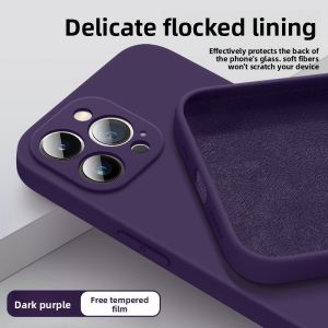 GGUU | Apple 15 Pro Max Phone Case Ultra Thin Soft Silicone Full Coverage Red