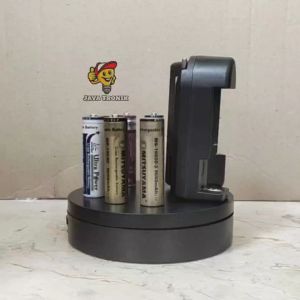 Baterai Mitsuyama 18650 Ultra Power 37 volt 5800680080009600mAh & Charger Baterai 1&2 Slot Original SNI