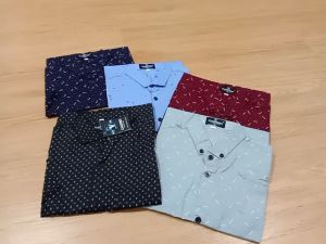 Kemeja Lengan Pendek Anak Laki Laki Pria Remaja Dewasa Bahan Katun Strecth Adem Melar Motif Bermotif Polos Kotak Kotak Murah Umur Usia PAUD TK SD SMP SMA Umur Usia 1 2 3 4 5 6 7 8 9 0 Tahun-UMMIBUSANA0544041322