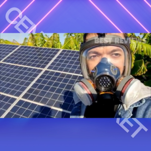 TRENDY Masker Gas Respirator Full Face Anti Gas Air Mata Beracun Debu Polusi Mask Industrial 6002CN