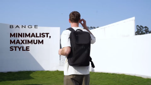 Bange Tas Ransel pria Laptop Kerja Backpack Pria USB 15.6 Inch BG17-1