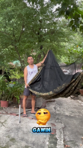 9 Feet RealTree Design Hammock/Duyan with Mosquito Net and FREE Rope