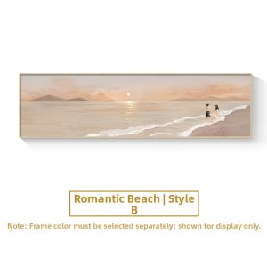 Sunrise Seaside Romantic Bedroom Decor Painting