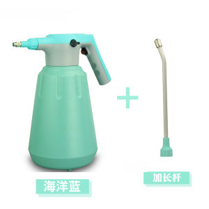 Multifunctional Large Rechargeable Electric Sprayer Gardening Watering Flower Disinfection Sprinkling Can Household High Pressure Transparent Sprinkling Can