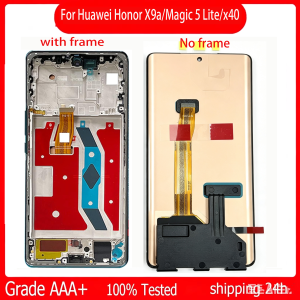 6.67 AMOLED For Huawei Honor X9a LCD Magic5 Lite Display Screen Touch Digitizer For Honor Magic 5 Lite 5G X40 LCD Replacement