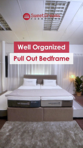 [Pre-Order] Combo B Pull Out Bed + 2 Drawers | Bedframe