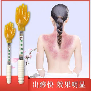 Silicone Meridian Beatings Board Massage Hammer Back Thumping Tool Shoulder Massager Home Health Care Massage Stick Neck Shoulder Special Use