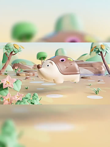 ของเล่นเพื่อการศึกษา เม่นน้อย ประสานมือและตา การฝึกความสนใจ ของเล่นสําหรับเด็กอายุ 1-3 ปี