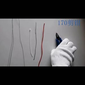 5 inch Micro Wire Flush Cutter Internal Spring Electrical Shear Wire Cable Cutter Side Snips Cutter Pliers