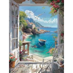 Acrylic Paint By Numbers Natural Landscape Food Painting By Numbers on Canvas Coloring By Number for Adults Paint Digital Art