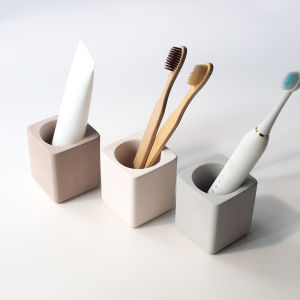 Xianmanning | Large Diatomite Toothbrush Holder Odor Absorption Water Absorption