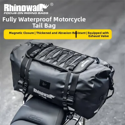 RHINOWALK | Waterproof Motorcycle Tail Bag Large Capacity