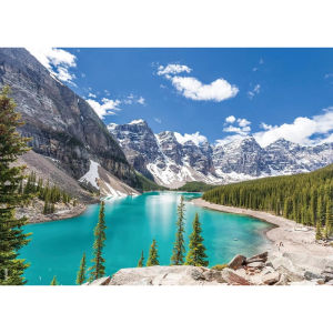 500/1000/1200/2000PCS Paper Jigsaw Puzzle of Adult Banff National Park Mountain Landscape Puzzles Games Family Fun Toy Gift