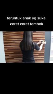 H&F Stiker Dinding Papan Tulis Whiteboard Flexible 200 x 45 cm - White / Sticker dinding whiteboard papan tulis tempel white board spidol sticker dinding papan tulis