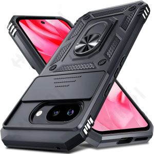 Case For Google Pixel 11 Pro XL Pixel 11 Pro 11 Slide Camera Lens Military Ring Magnetic Kickstand Grade Bumpers Armor Cover