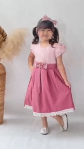 Dress anak perempuan fashion Terlaris 4078