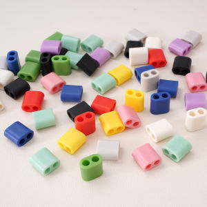 2-10pcs Double - Hole Plastic Adjustment Buckles/Rope Tightening Buckles for 5-6mm Rope DIY Keychain Clothes Rope Adjustment