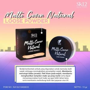 BEDAK PADAT SR12 ANTI AIR Tahan Lama Awet di wajah anti luntur Bedak Glowing mengandung UV SPF 25++
