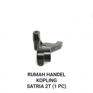 Rumah Handel Kopling Satria 2T (Drat 12 Ulir Kanan) - Dudukan Pangkon Bracket Braket Breket Handle Hendel Tuas Kopleng Kupleng Kupling Coupling Cluth Kiri Suzuki Satria 2 Tak Lumba
