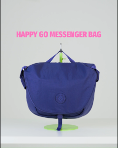 Exsport Happy Go Messenger Bag Black L