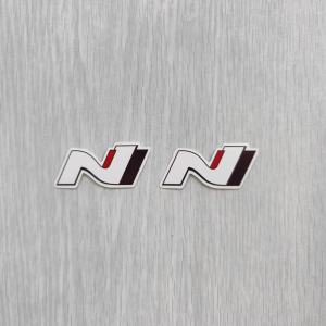 Hyundai N Elantra Ni30n Bumper Stickers Konan High Performance Car Logo Personality Stickers Tail Tag KDM Belief Keyboard Value