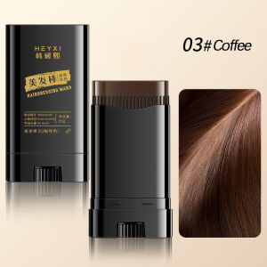 Waterproof hair dye stick - quickly covers gray natural appearance long-lasting color retention suitable for all hair types