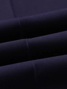 LANGDENG | Easy-to-Care Business Trousers Men Blue Straight