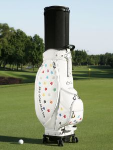 PGM GOLF | Retractable 4-Wheel Golf Bag For Ladies Airline Check-in Suitcase