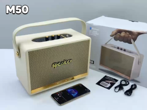 Longyijun ลำโพงบลูทูธ M50 40W ลําโพง bluetooth ตัวเล็กพกพาง่าย เสียงดี สินค้าขายดี 40วัตต์ Bluetooth speakers