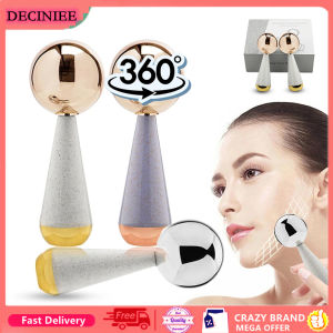 DECINIEE Ice Globes for Facials 360 Rotating Unbreakable Steel Ice Globes Ice Roller for Face and Eyes Ideal Skincare Tool for Facials