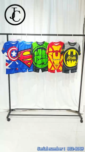 Kids Marvel Character Graphic Print Cotton for Boys - T-Shirts+ Shorts 2-7yrsold