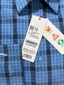 Sơ mi viettien dài tay regular fom rộng ( 1N0388)