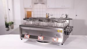 SUPOL Deep Fryer Stainless Deep Fryer Gas Type Heavy Duty Fryer Stainless Gas Type Fries Deep Fryer Commercial Professional Fryer Best Products For Street Entrepreneurship