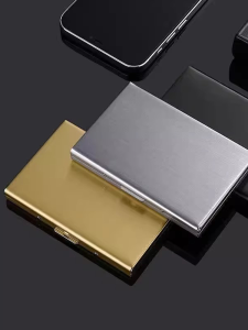 Anti-Magnetic Anti-Theft Stainless Steel Card Holder