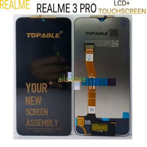 ORIGINAL TOP ABLE LCD TOUCHSCREEN REALME 3 PRO FULL SET