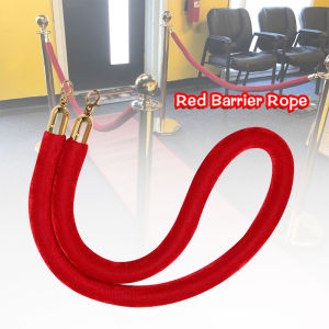 1.5M Red Crowd Control Rope Barrier Rope For VIP Queue Posts