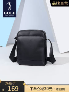 Golf Oxford Cloth Mens Casual Crossbody Bag Waterproof Large Capacity Summer Trendy Brand Single Shoulder Bag Leisure Backpack
