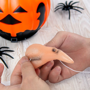 1/2/3pcs Halloween Witch Fake Nose Halloween Costume Photo Props Funny Dress Up Supplies Halloween Theme Party Decorations