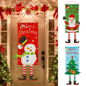 Christmas Flag & Merry Christmas Ornament: Perfect Holiday Season Decor
