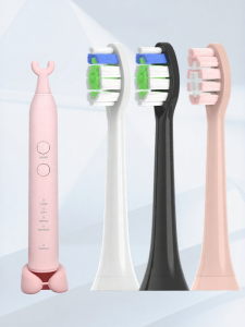 Bicamme Adult Soft Bristle Toothbrush Head Replacement Pack Sonic Bamboo Salt Electric Toothbrush Universal Fit Deep Cleaning