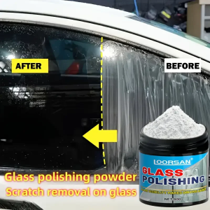NEW Glass polishing powder specially designed to repair scratchesenhance clarityis ideal for vehicle windowshousehold glass